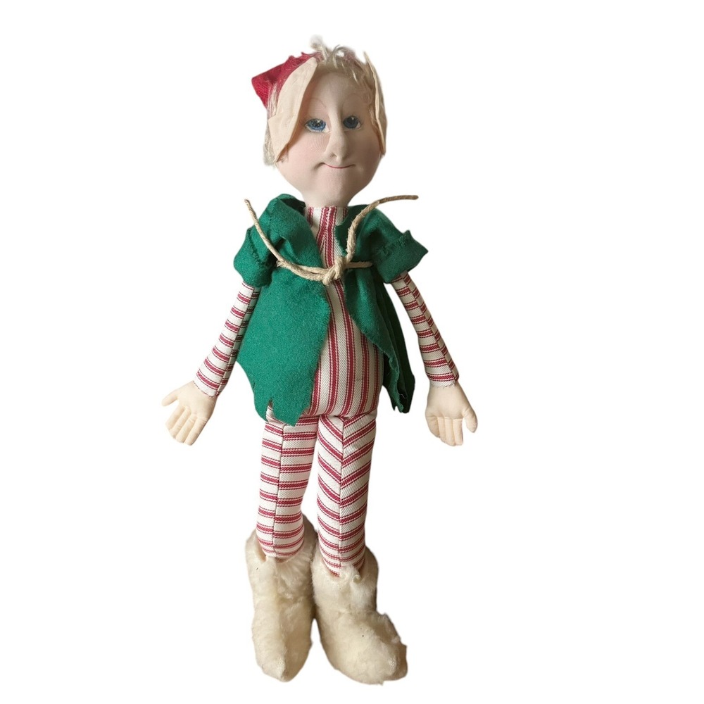 OOAK Jeanie Bates 1992 Waldorf Style Elf Doll Boy